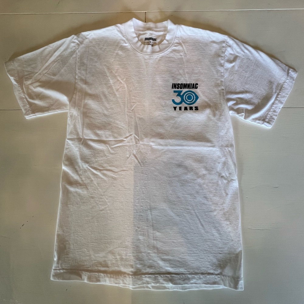 Insomniac 30 Years Anniversary Small Shirt